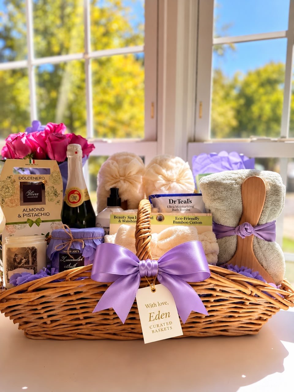 The Eden Retreat — gift basket by Eden Curated Baskets